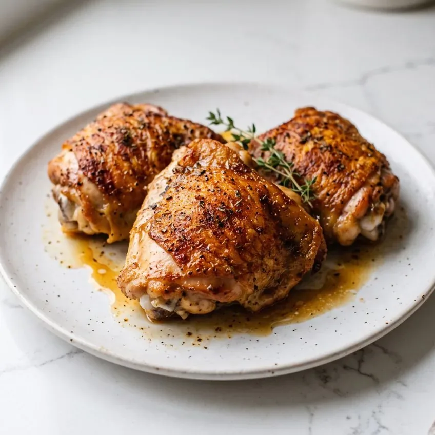 Baked Chicken Thighs