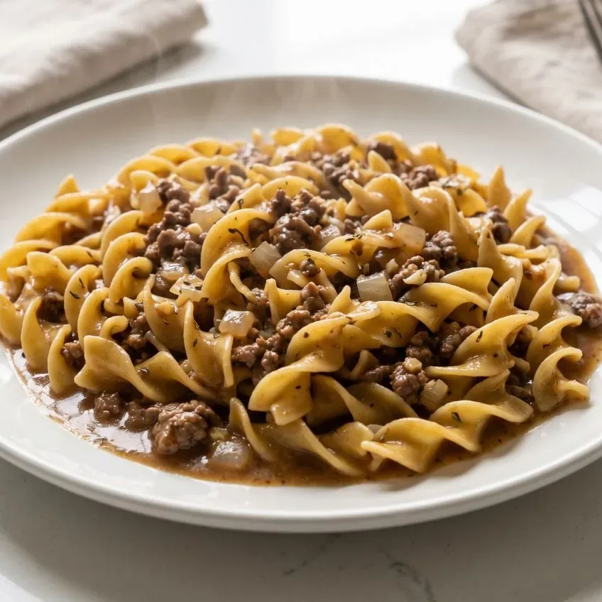 Beef and Noodles