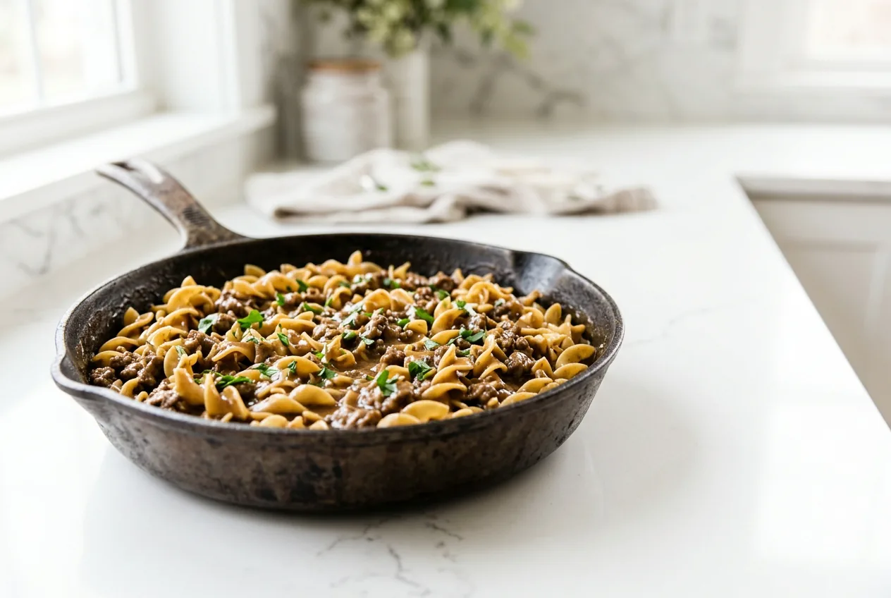 Beef and Noodles