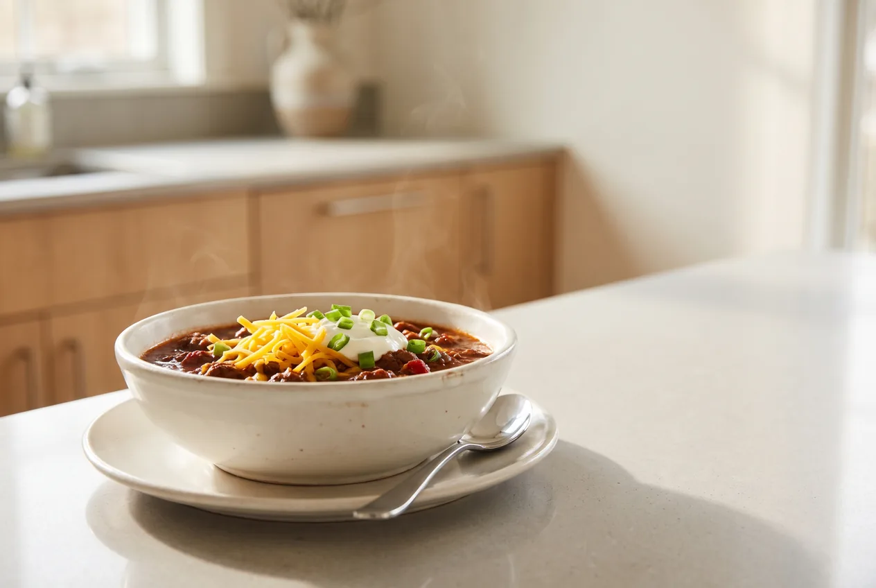 Easy Ground Beef Chili