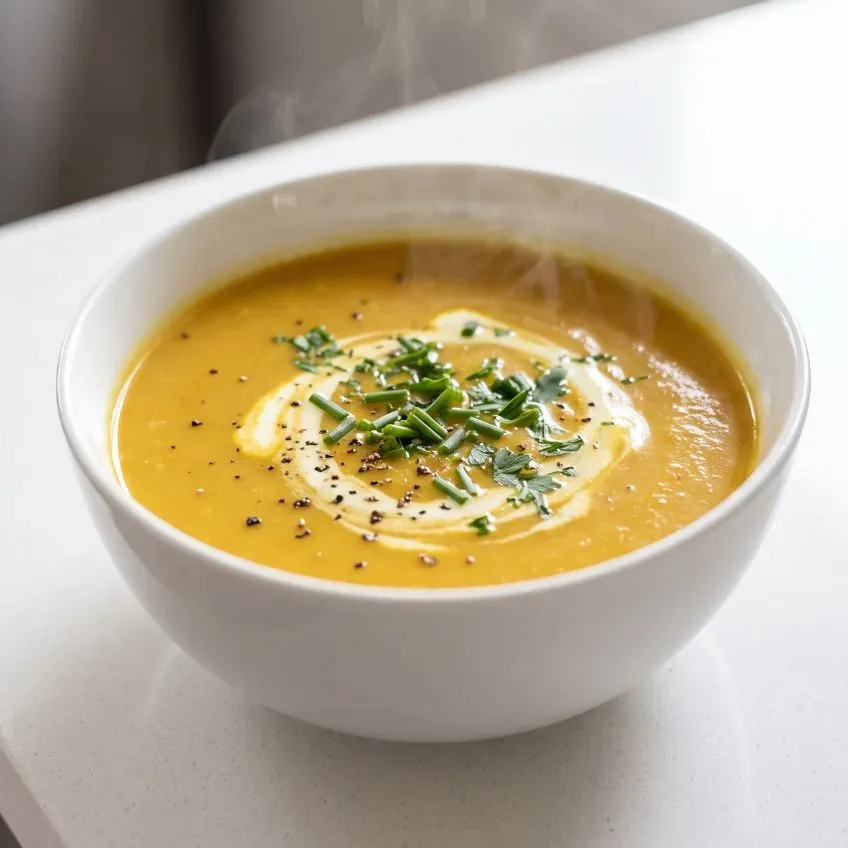 Curried Butternut Squash Soup