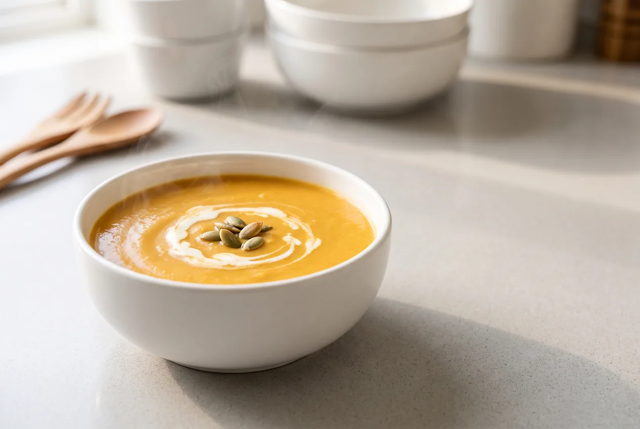 Curried Butternut Squash Soup