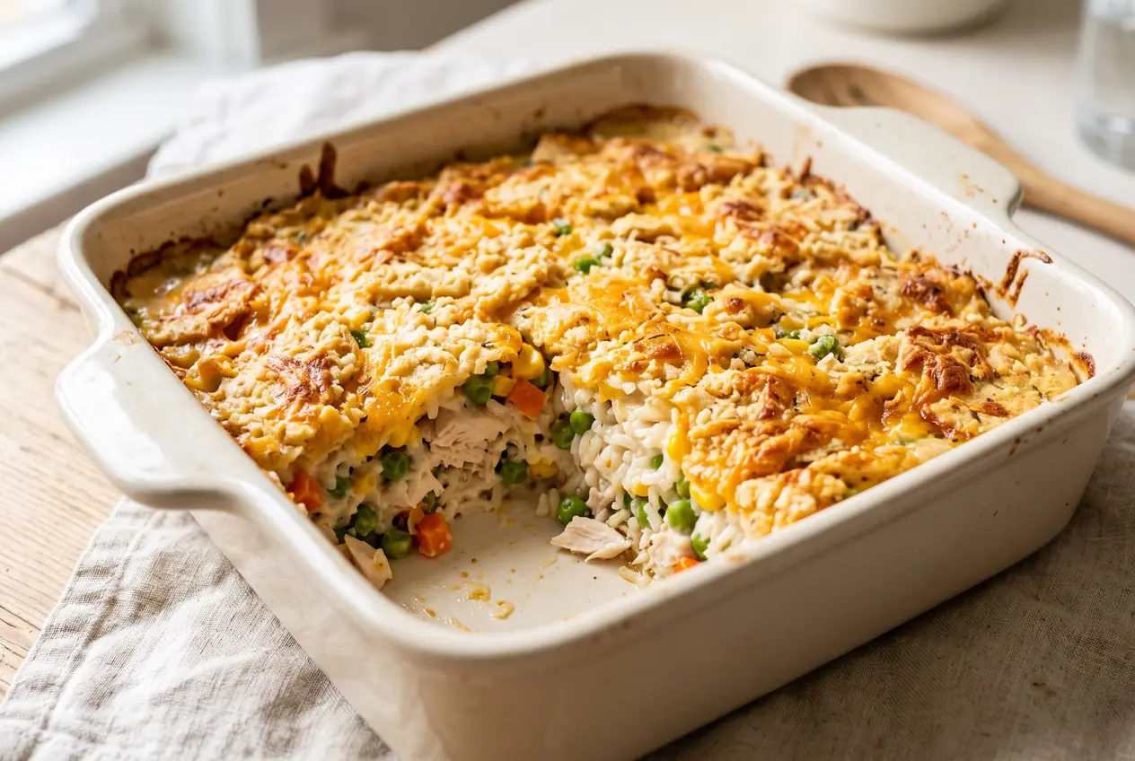 Canned Chicken Casserole