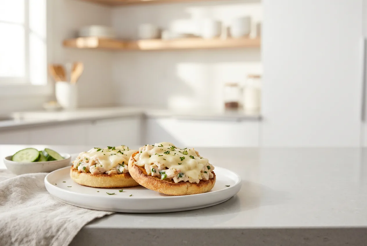 Canned Chicken Salad Melts