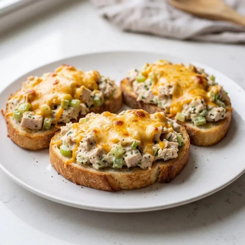 Canned Chicken Salad Melts