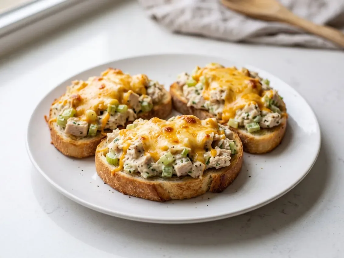 Canned Chicken Salad Melts