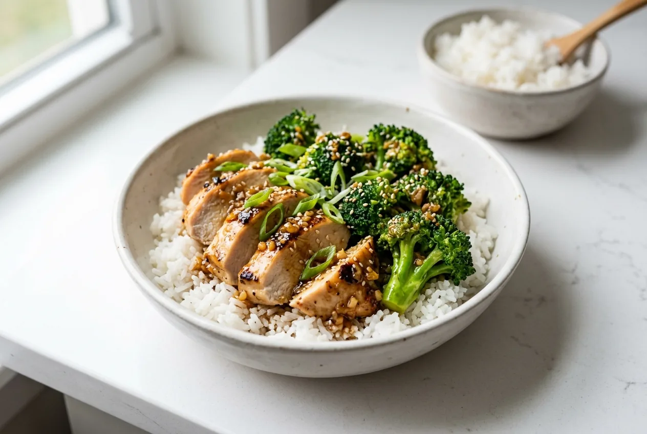 Chicken and Broccoli