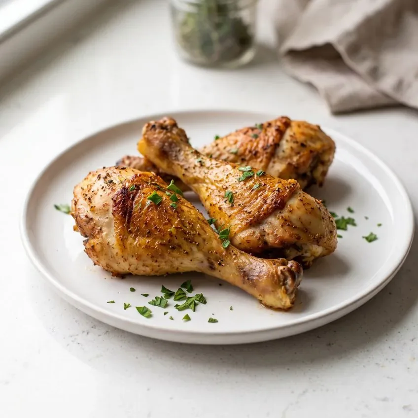 Crispy Baked Chicken Legs