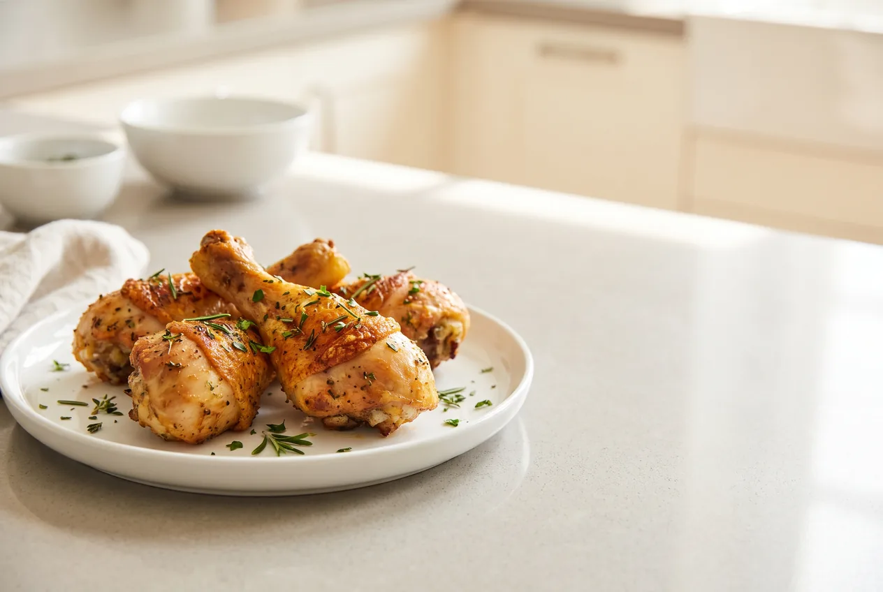 Crispy Baked Chicken Legs
