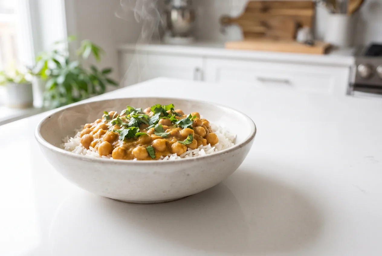 Chickpea Coconut Curry