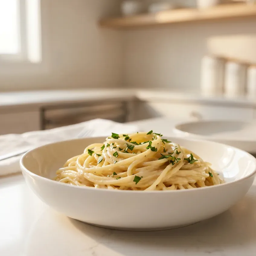Creamy Garlic Pasta