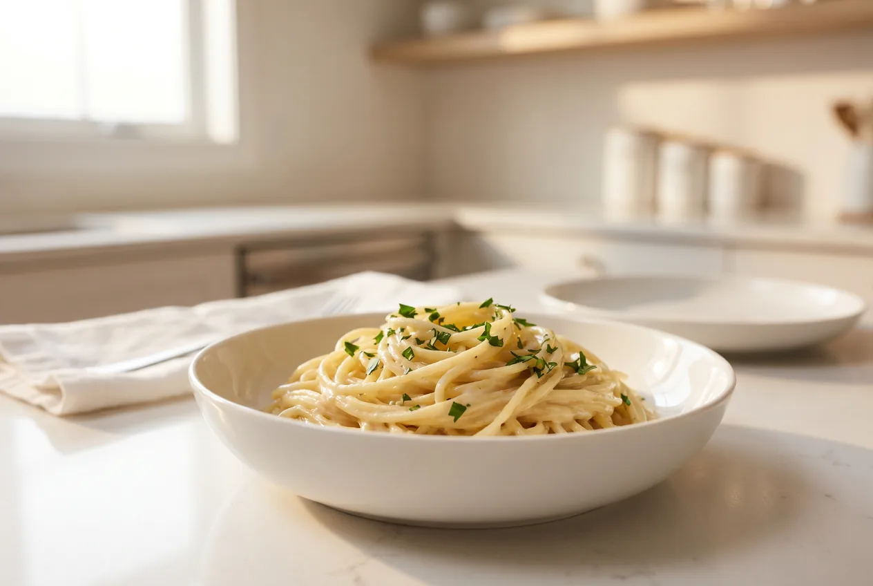 Creamy Garlic Pasta