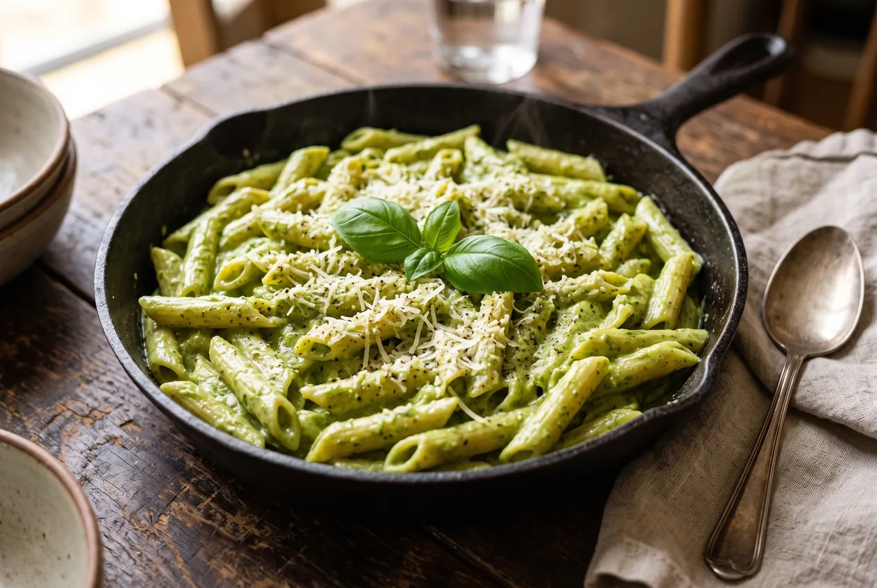 Creamy Pesto Pasta