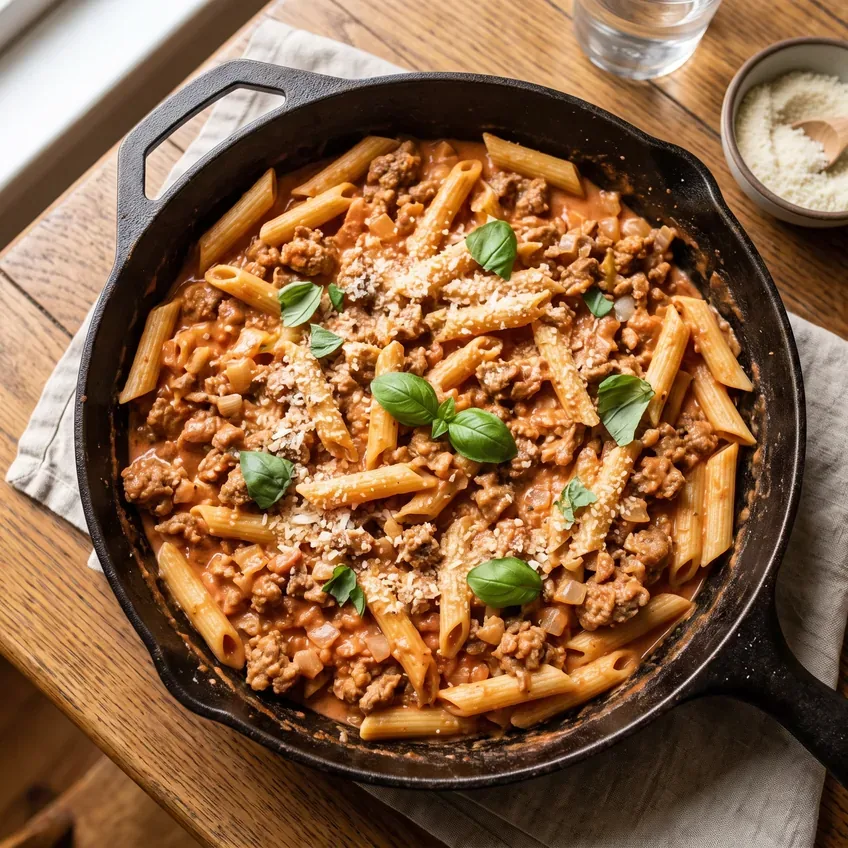 Creamy Sausage Pasta