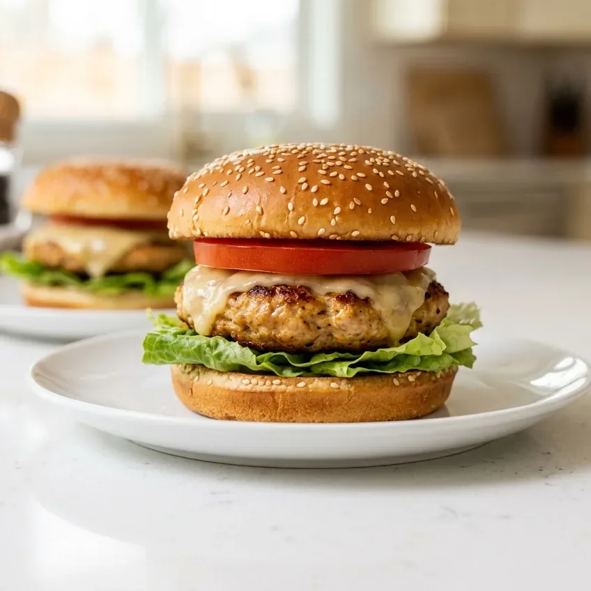 Ground Chicken Burgers