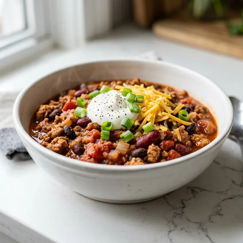 Ground Turkey Chili
