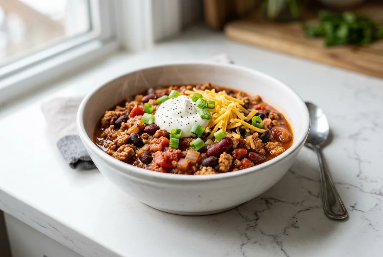 Ground Turkey Chili