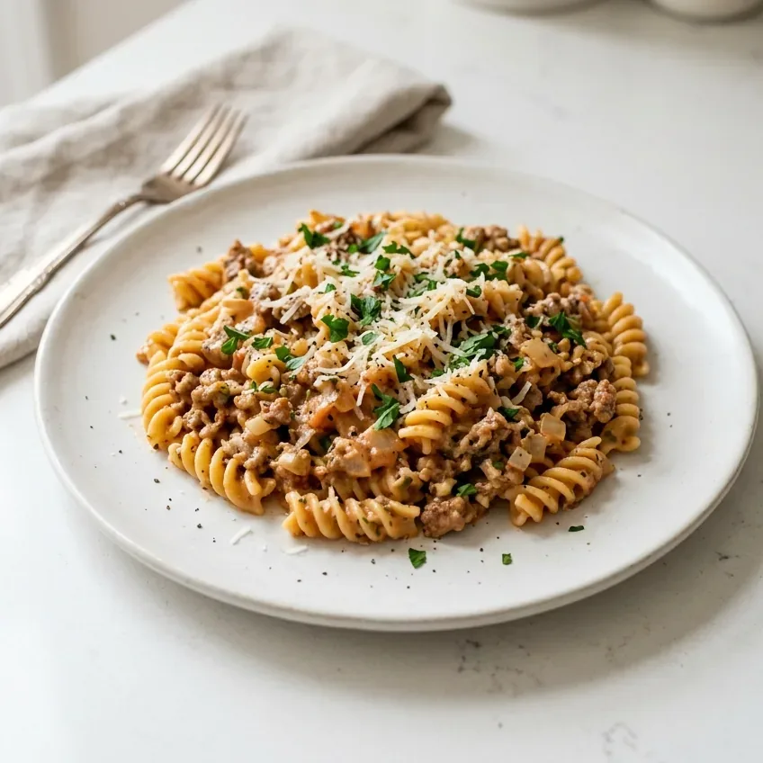 Ground Turkey Pasta