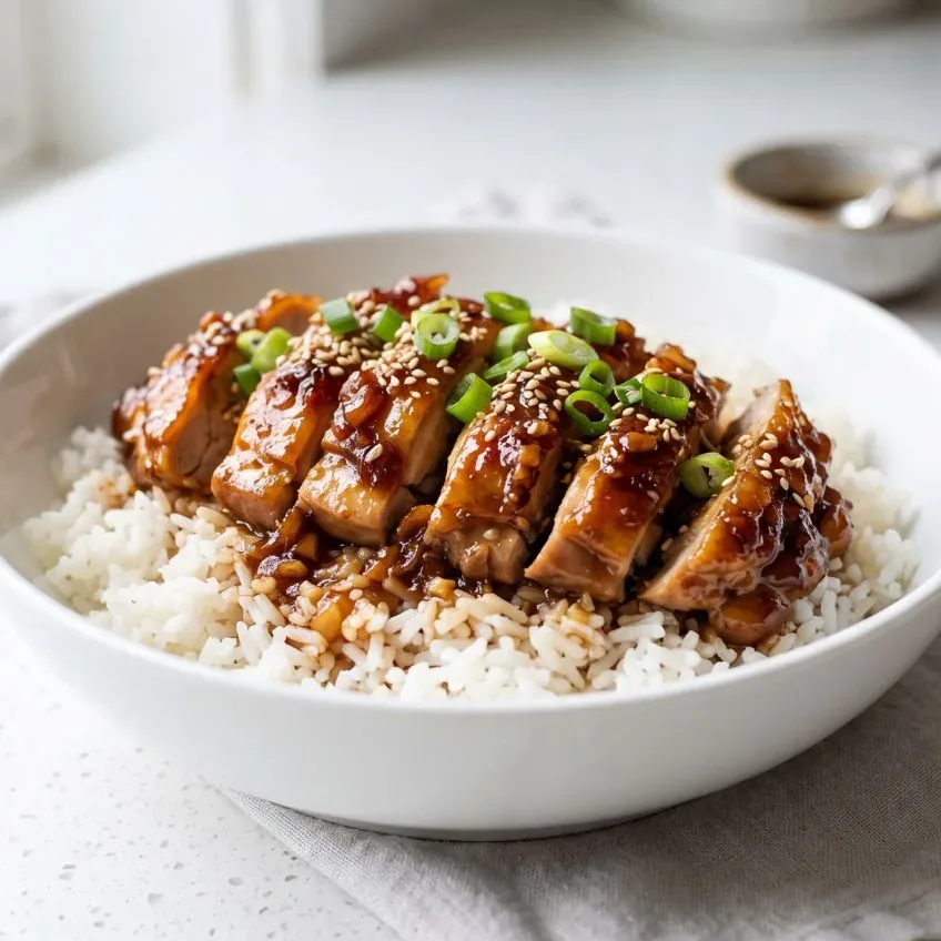 Honey Garlic Chicken Thighs