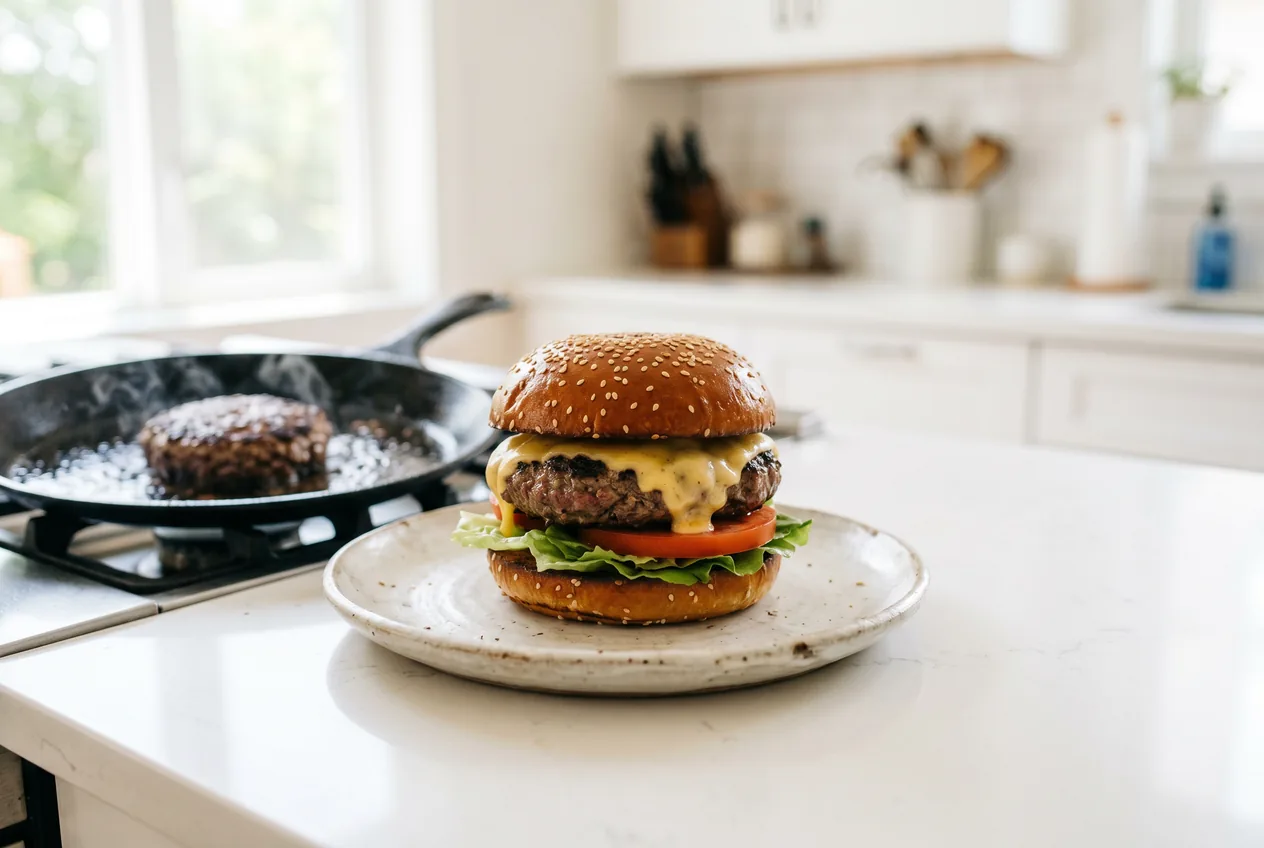 How to Cook Burgers on the Stove