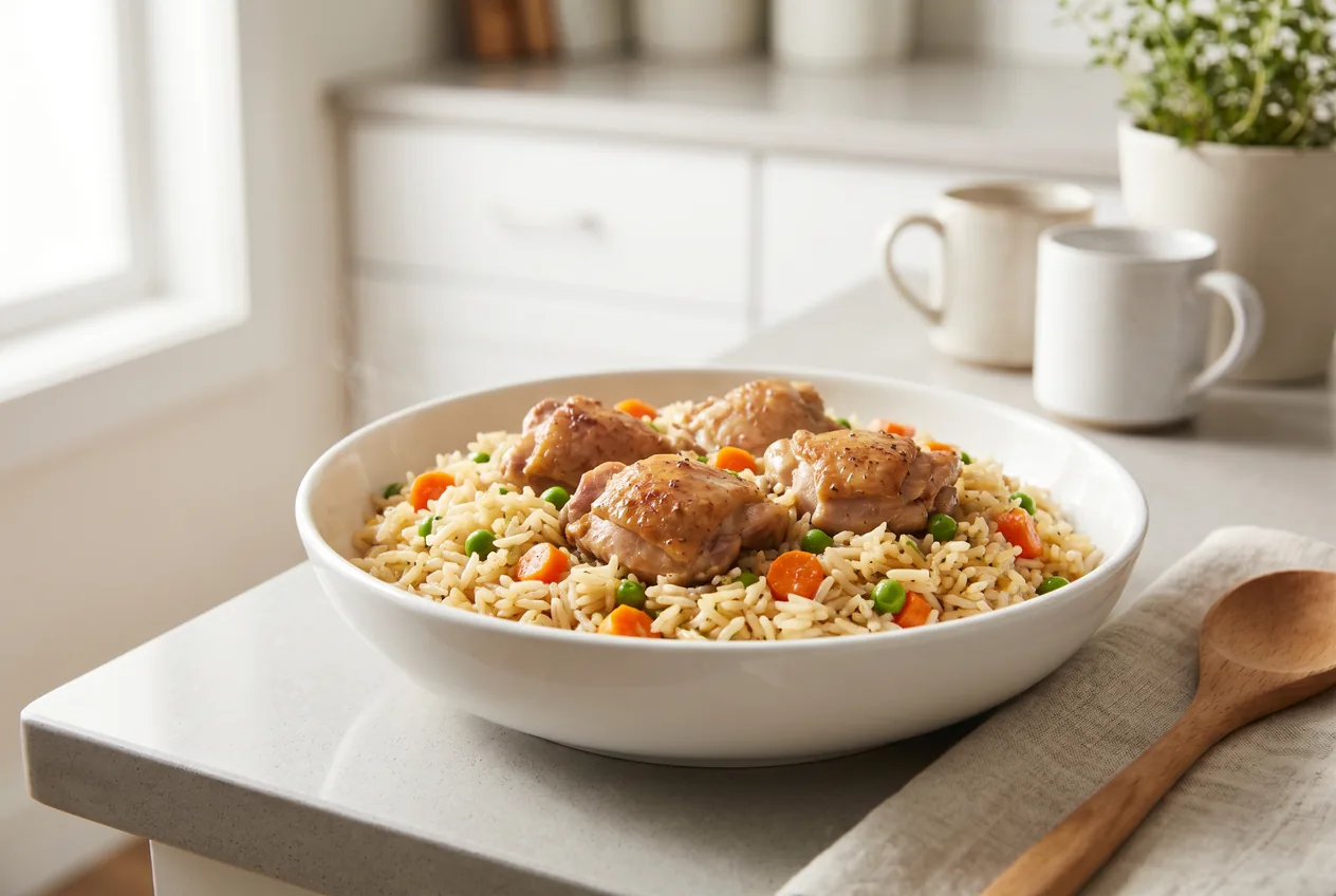 Instant Pot Chicken and Rice