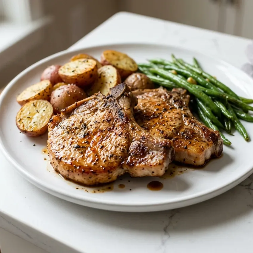 Oven-Baked Pork Chops