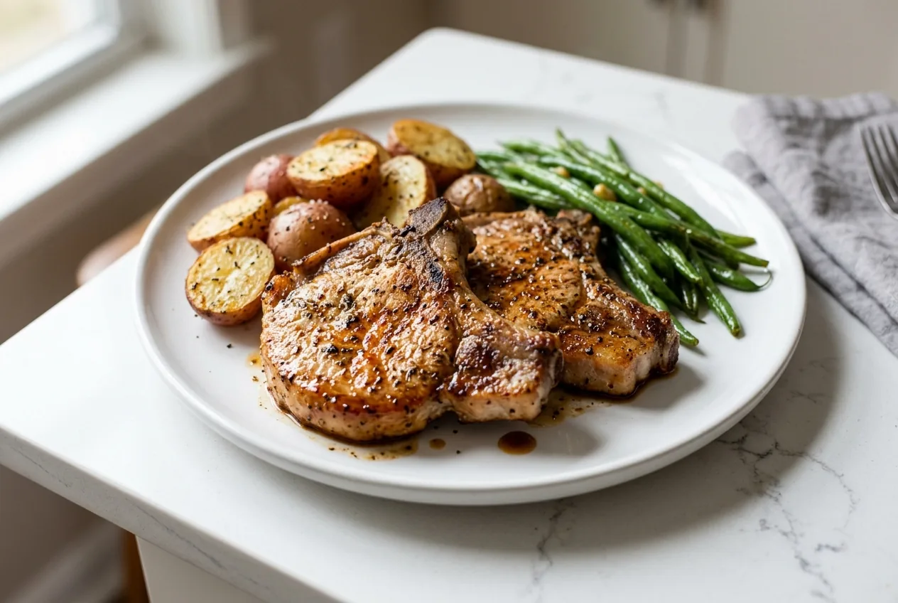 Oven-Baked Pork Chops
